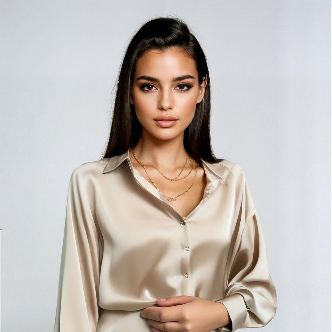 GIANNA™ | ELEGANTE BLUSA IN RASO DI PRESTIGIOSA QUALITÀ