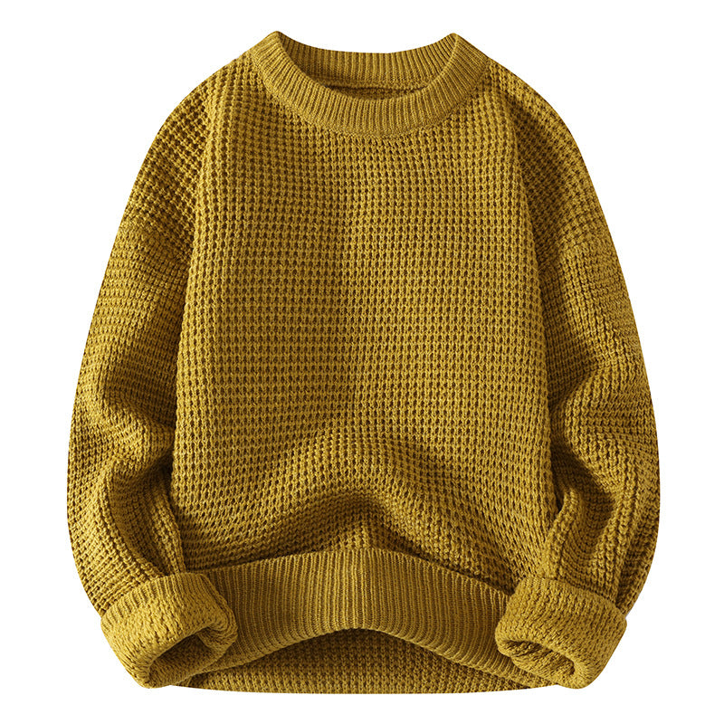 FABIO™ | PULLOVER GIROCOLLO IN MAGLIA