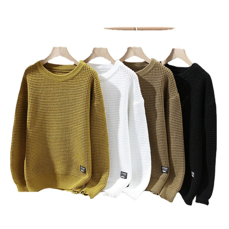 FABIO™ | PULLOVER GIROCOLLO IN MAGLIA